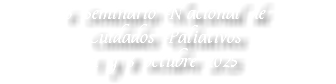 6 Seminario Nacional de Cuidados Paliativos 1 y 8 octubre 2025