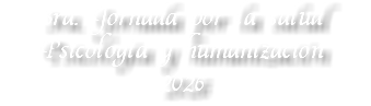 3ra. Jornada por la salud Psicología y humanización 2026